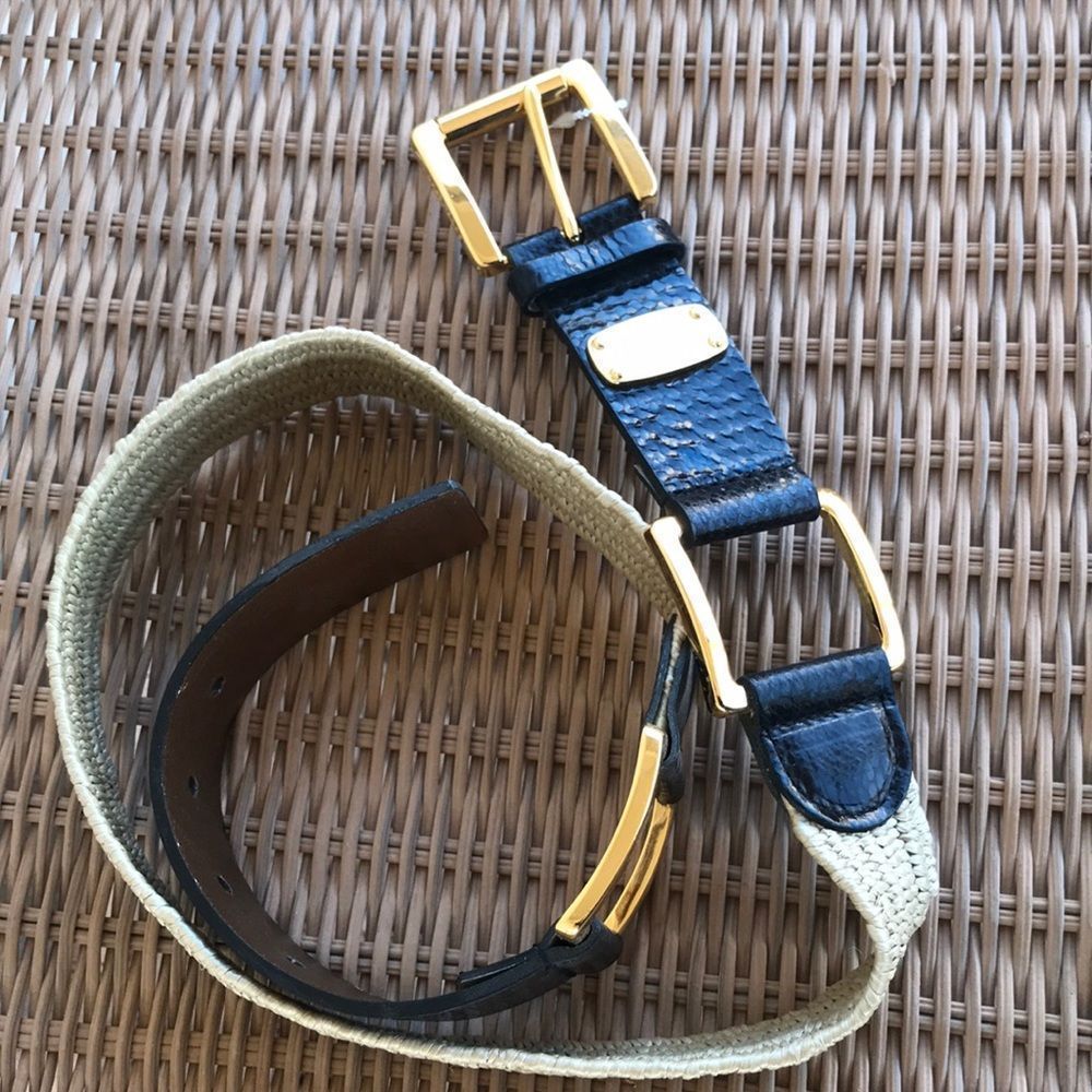 Michael Kors Woven Stretch Belt